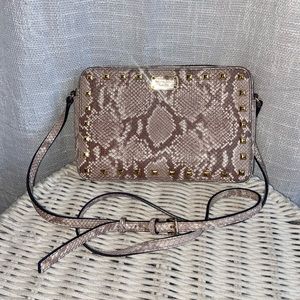 MICHAEL KORS GOLD STUDDED CROSSBODY BAG